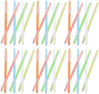 36pcs Plastic Document Binding Fasteners with Double Hole and Strip Clip Design for Versatile Use in Home and Offices, for Students and Longterm Paper Organization
