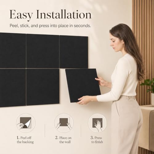 Felt Bulletin Board Tiles, Cork Board Alternative, 48 x 36 in