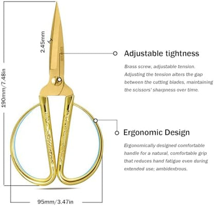 Grand Opening Ribbon-Cutting Ceremony Kit, Embossed Handle