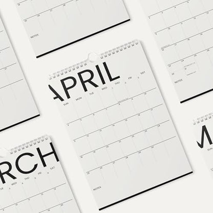 Karto Wall Calendar 2026-2027 11x17 in - Big Text