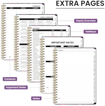 ZOTIA Planner 2026-2027 Jul 2026-Jun 2027 Academic Monthly & Weekly Planner
