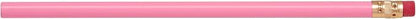 Pencil Guy Blank Round Pencils, Pink, 144 to a Box