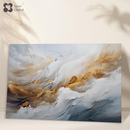 Soon Global Acoustic Wall Panels, Art Acoustic Panels, Whispers of Serenity