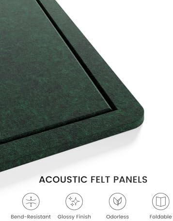 Fluxynara 35.4" x 23.6" Bulletin Board, Pine Green
