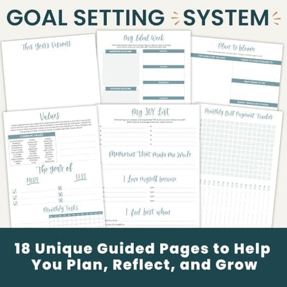 bloom daily planners 2027 Planner for Women (8.5" x 11") - Weekly & Monthly Calendar Year (January to December) Softcover Agenda Book Organizer with Stickers & Stencil - A New Day