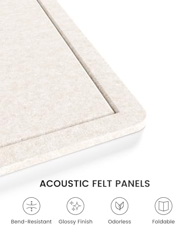 Fluxynara 23.6" x 17.1" Bulletin Board, Oatmeal