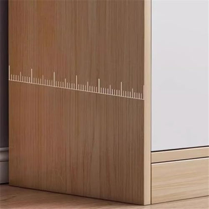 Closed Back Cabinet Wood Standard 9.5'' Wide Bookcase Bookshelf Storage Rack Multi-Layered Storage Shelf Cabinet Display Unit Integrated Against the Wall Black Oak 39.4" L x 9.4" W x 70.9" H