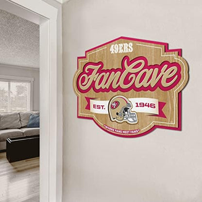 YouTheFan NFL San Francisco 49ers FanCave Wall Art