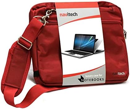Navitech Red Graphics Tablet Case/Bag Compatible With Grandbeing 8.5Inch LCD Writing Tablet