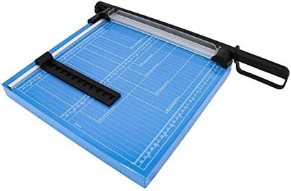 HFS(R) 12” A4 Paper Cutter Multi-Purpose Trimmer for Copper Sheet, Leather, Plastic Sheet, Iron Sheet, Non-Woven Fabric 12 Sheets 80-gram Paper Vinyl Cutter
