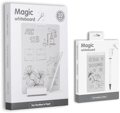 Parent-Child Gift 10+5.5 Inch Magnetic Dry Eraser White Board
