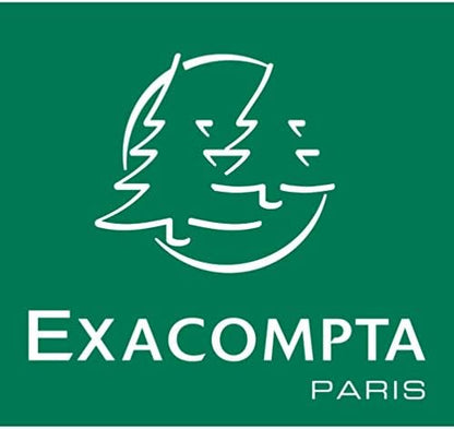 Exacompta Fasteners for Punched Documents - Green, Pack 250