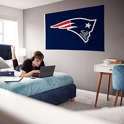 NFL Rico Industries Standard 3' x 5' Banner Flag Single Sided - Indoor or Outdoor - Home Décor