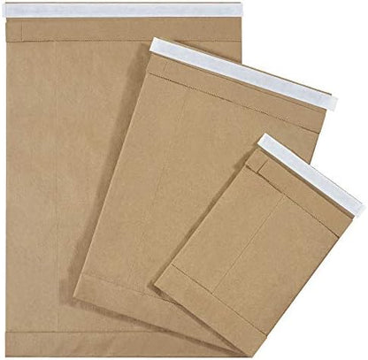 Top Pack Supply Self-Seal Padded Mailers, #7, 14 1/4" x 20", Kraft (Pack of 25)