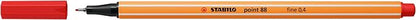 Fineliner - STABILO Point 88 Wallet of 10 Assorted Colours