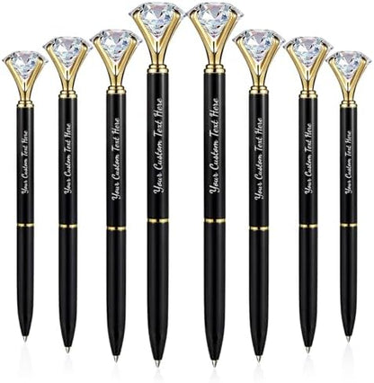 Custom Diamond Pens 20 Packs for Bridal Shower and Bridesmaid Gifts