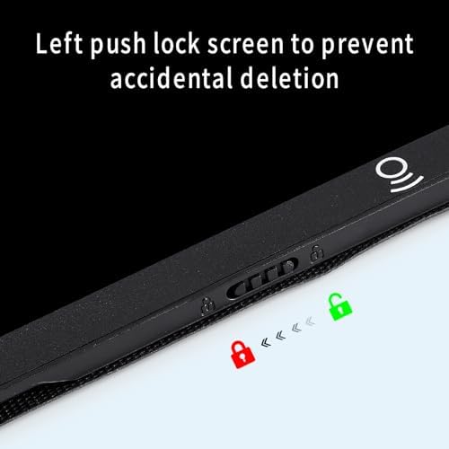 LCD Writing Tablet 11.5in, Bezel-Free Digital Notepad Ultra-Slim Reusable