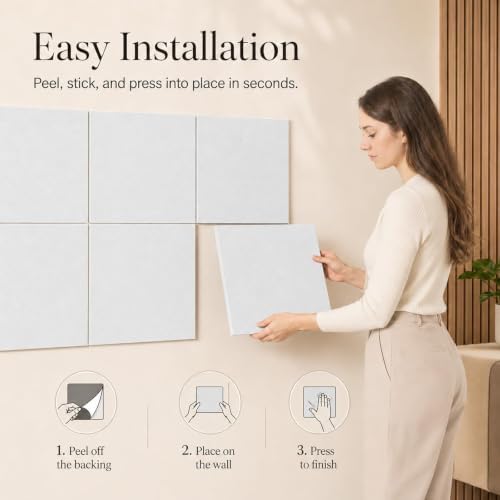 Felt Bulletin Board Tiles, Cork Board Alternative, 48 x 36 in