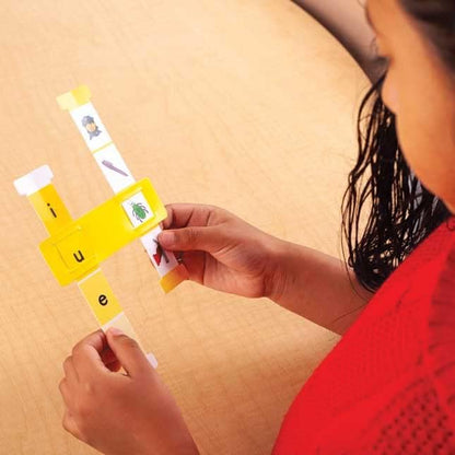 Really Good Stuff Letter Sound Sliders: Beginning, Middle, & Ending Sounds