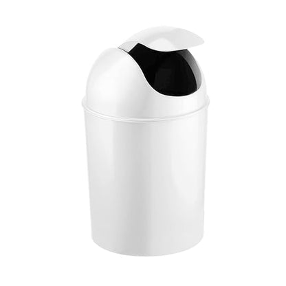Umbra Mini 1-1/2-Gallon Swing-Top Waste Can, White