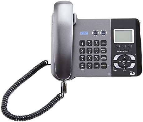(Value Pack of 2 360° Phone Cord Detangler Landline Telephone Extended Rotating Black