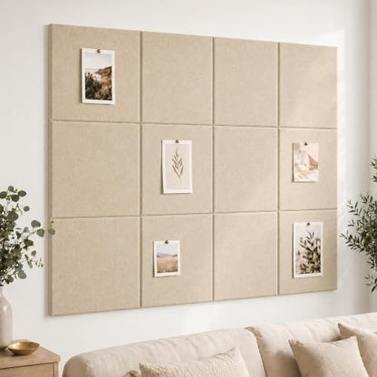 Felt Bulletin Board Tiles, Cork Board Alternative, 48 x 36 in