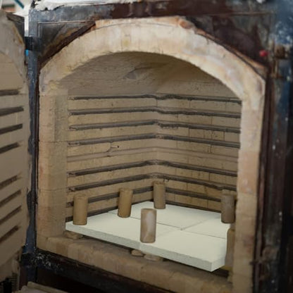 Weysat Square Kiln Shelf for Glass Fusing and Ceramics, Use in Any Kiln (7 x 7 x 0.6 Inch,1250℃)