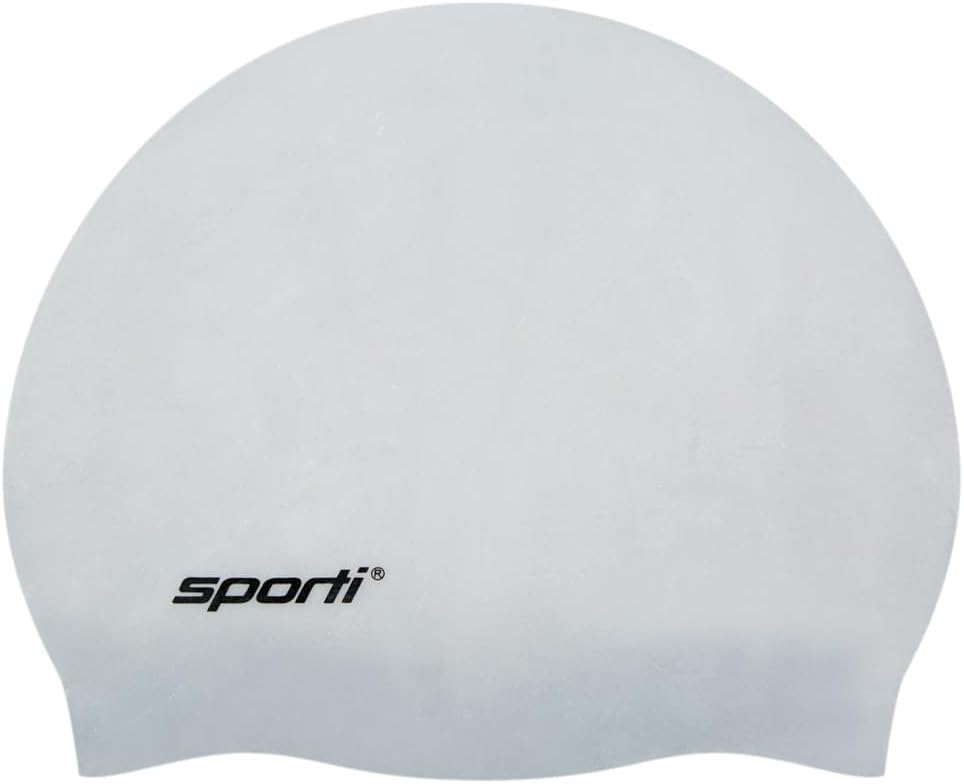 Sporti Silicone Swim Cap for Kids, Unisex Youth Swimming Cap, Protection Bathing Caps for Your Children, Aged 2-10
