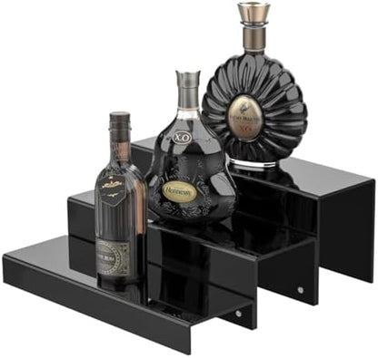 JUESHA 2 Pack Tiers Bar Shelves for Liquor Bottles