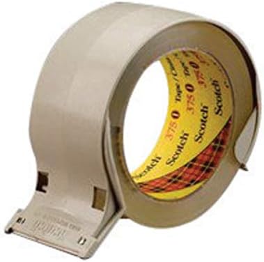 3M Scotch Box Sealing Tape Dispenser H320, Gray, 2 inches