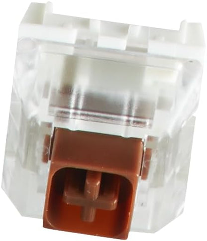 GLORIOUS Kailh Box Brown Mechanical Keyboard Switches: Reliable Dustproof 120-Pack - Perfect for Precise Typing and Moderate Gaming