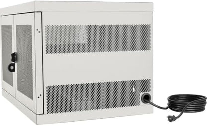 Tripp Lite 16-Port AC Charging Storage Station Cabinet for Chromebook & Laptop, 17" Depth, Wall Mount & Cart Option, White (CSC16ACW)