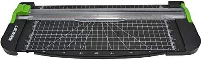 Westcott 12" Titanium Paper Trimmer Scrapbooking Tool, Black