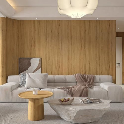 Honey Oak Contact Paper Peel and Stick Wood Grain Wallpaper 15.74"x196"