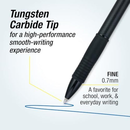PILOT G2 Edge Blue Pens, 12ct box, Fine Point 0.7 mm