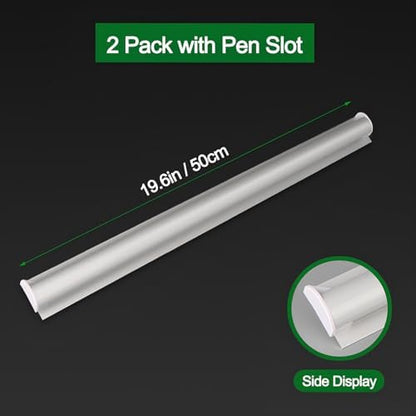 Ticket Holder for Restaurant Order Receipt Holders Strip(20 in, Silver, 2p)