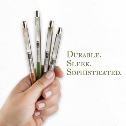 Zebra Pen F-301 Signature Series Ballpoint Pen, Black, 0.7mm, 4-Pk (27254)