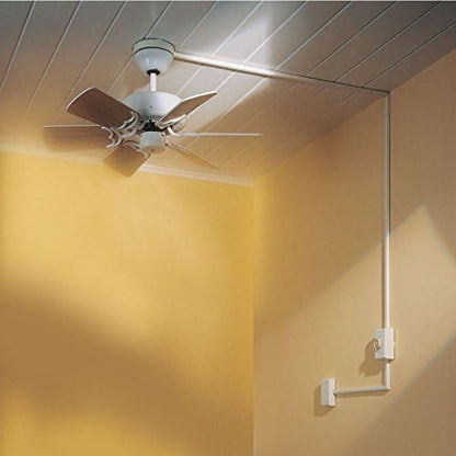 legrand WIREMOLD Metal Raceway, Extending Power, On-Wall, Inside Elbow, White, BWH7 (Pack of 3)
