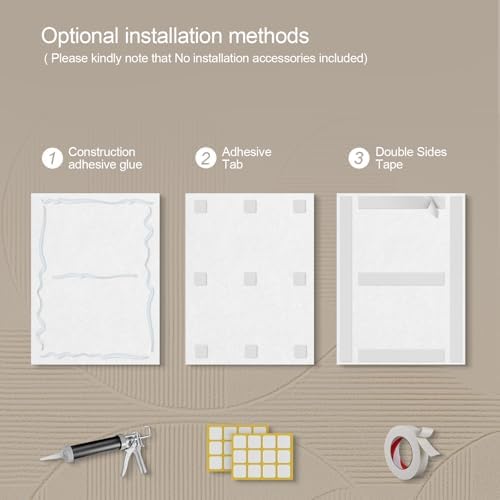 UMIACOUSTICS 8 Pcs 0.7Inch Thick Art Acoustic Panels Twice Thicker to other 0.35 Inch,Total 47.2” x 31.5” Decorative Acoustical Wall Panels for Home, Office, Hotel, Stars Shine-Brightly