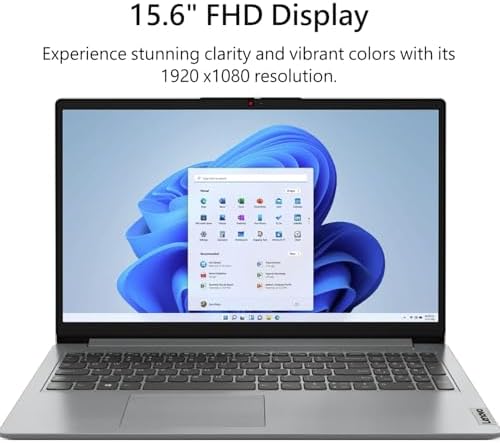 Lenovo IdeaPad Eco-Friendly Slim Laptop, 15.6" FHD Business and Student, Office 365 for The Web, Intel 10-Core i5-1335U(Beat Ryzen 7 7730U), 16GB RAM, 256GB SSD, Wi-Fi 6, Privacy Camera, Win11 Home