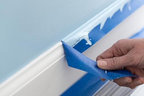 Duck Clean Release Blue Painters Tape, Masking Tape For Paint Projects, 1.5 in (1.41 in x 60 yd) 4-Pack, 240460