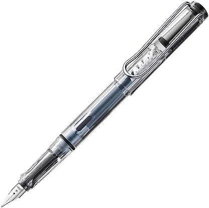 LAMY safari vista - Fountain Pen with ergonomic grip & polished Left-Handed steel nib (LH) in size M - ideal for any Writing & Calligraphy - including LAMY T 10 blue cartridge