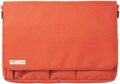 LIHIT LAB Carrying Pouch (Laptop Sleeve), 9.4 x 13.4 Inches, Orange (A7577-4)