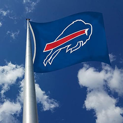 NFL Rico Industries Standard 3' x 5' Banner Flag Single Sided - Indoor or Outdoor - Home Décor