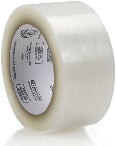Duck Brand Standard Packing Tape Refills, 4 Rolls