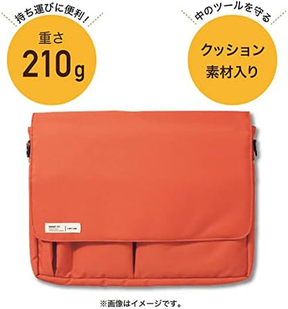 LIHIT LAB Carrying Pouch (Laptop Sleeve), 8.3 x 11.4 Inches, Black (A7576-24)