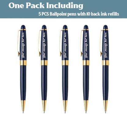 Personalized Fancy Pens - Advertising Buesiness Gift Office Writing Pen Set