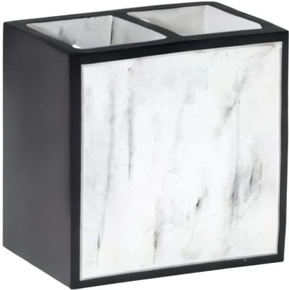 Avanti Linens - Toothbrush Holder, Bathroom Countertop Accessories, Modern Home Decor (Jasper Collection)