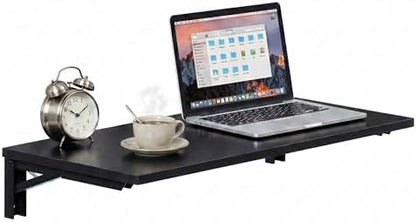 Need 36x20IN Wall Mounted Folding Table for Office Laundry Black