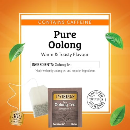 Twinings of London Pure Oolong Tea Bags, 20 Count (Pack of 6)